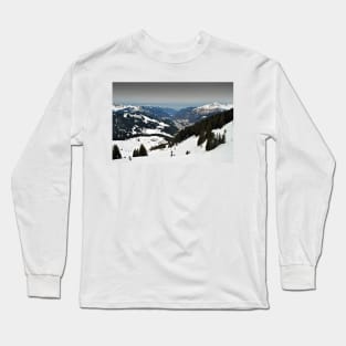 Morzine Lets Gets French Alps France Long Sleeve T-Shirt